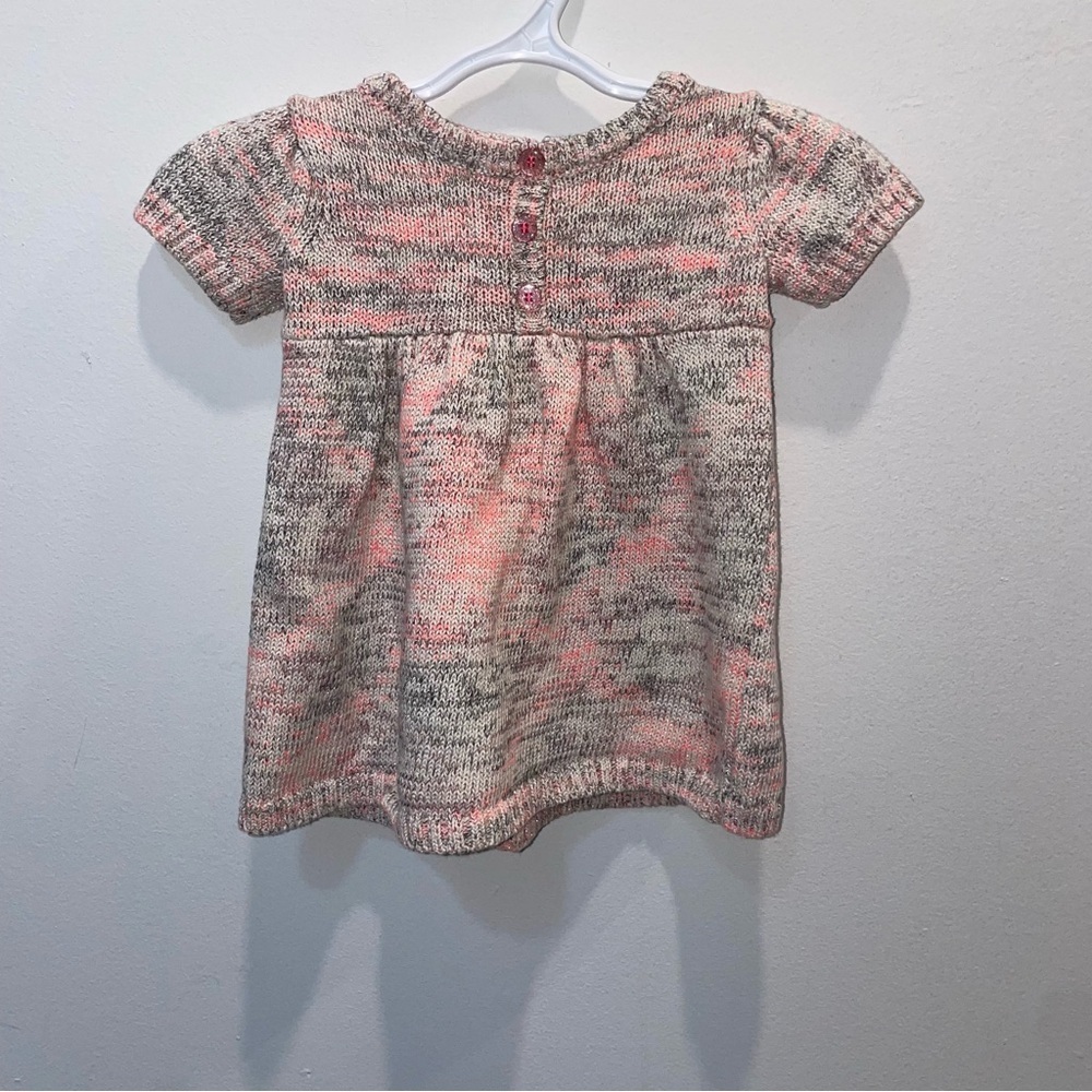 5/$15 George Pink and Grey Knit Sweater